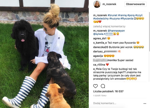 Oto nowy pies w rodzinie Rozenków?! Poznajcie Ryszarda! ZDJĘCIA