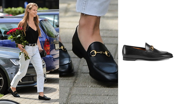 Iga Lis i jej loafersy Gucci Jordan