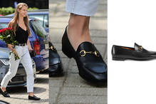 Iga Lis i jej loafersy Gucci Jordan