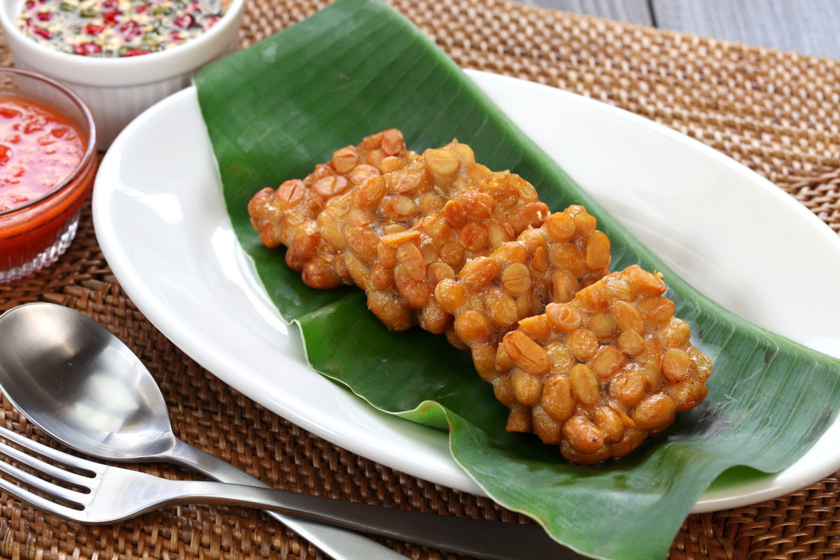 Tempeh sojowy