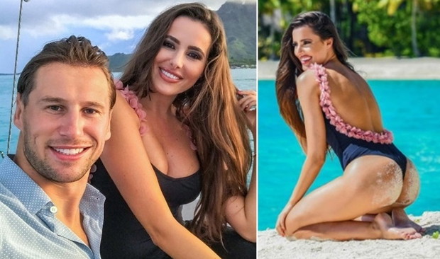 Grzegorz Krychowiak z ukochaną na wakacjach