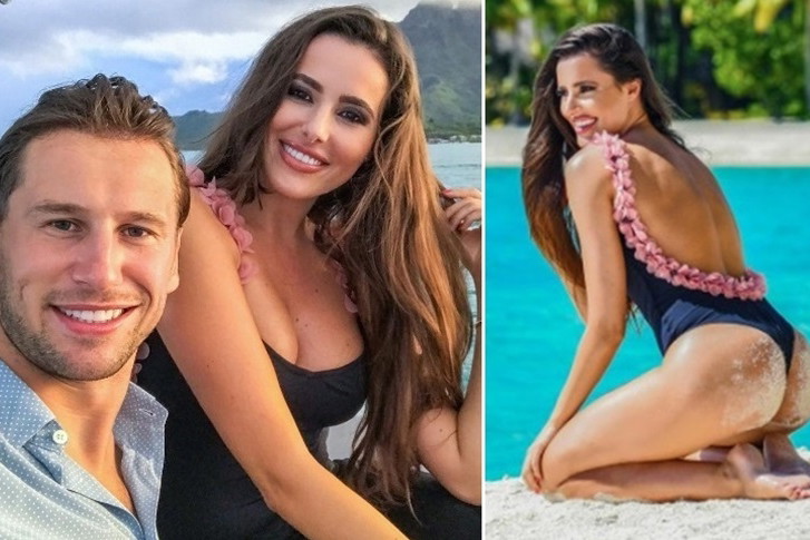 Grzegorz Krychowiak z ukochaną na wakacjach