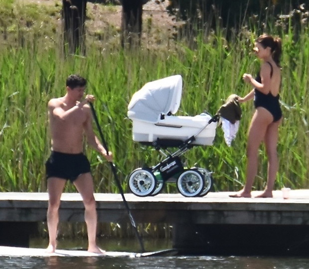 Robert i Anna Lewandowscy z córk? na Warmii
