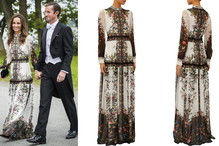 Pippa Middleton w sukni Erdem na ślubie w Sztokholmie