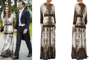 Pippa Middleton w sukni Erdem na ślubie w Sztokholmie