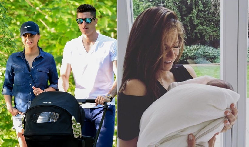 Anna i Robert Lewandowscy planują chrzest Klary