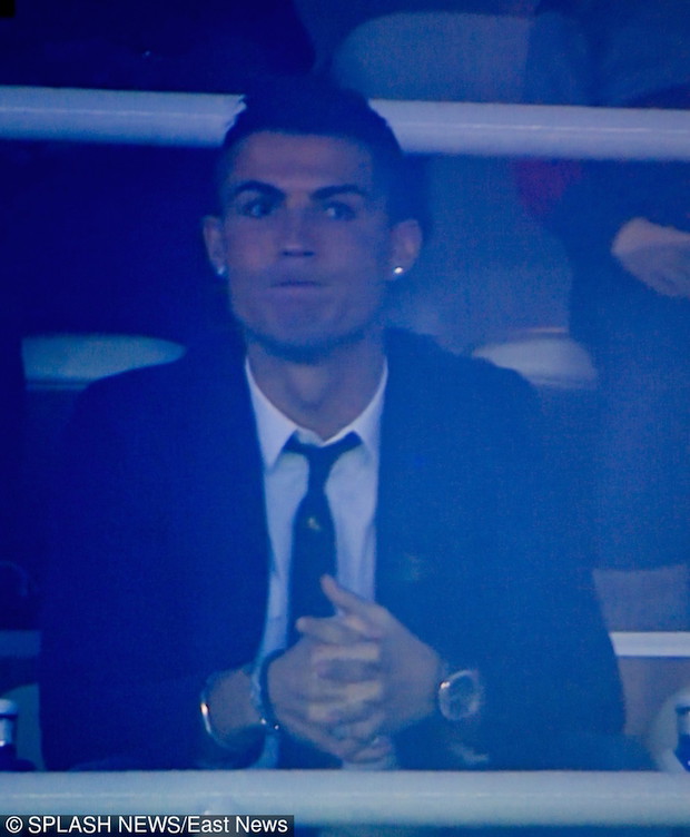 Cristiano Ronaldo z dziewczyn? na meczu