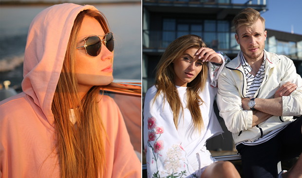Marcelina Zawadzka i Tomasz Ciachorowski w Mikołajkach