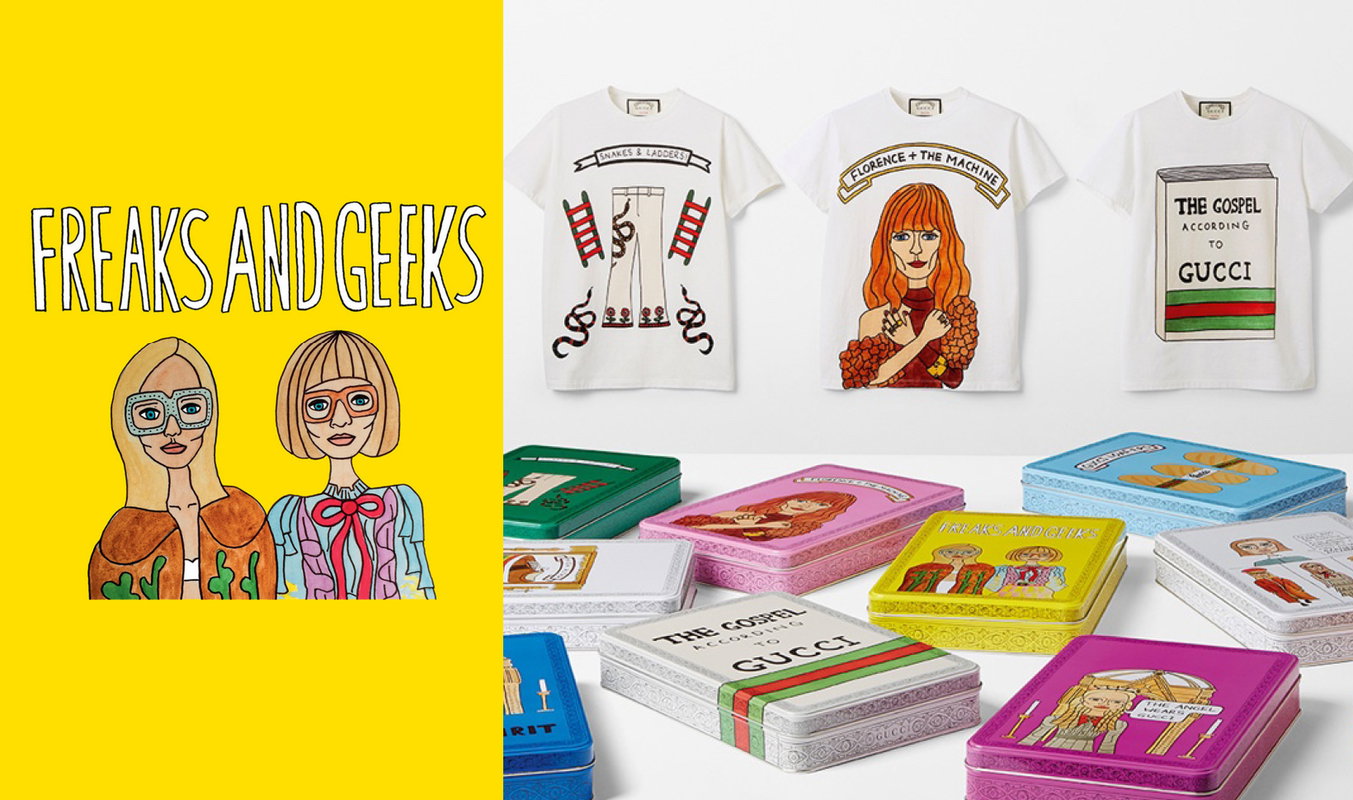 T-shirty Gucci x Angelica Hicks