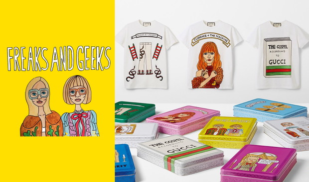 T-shirty Gucci x Angelica Hicks