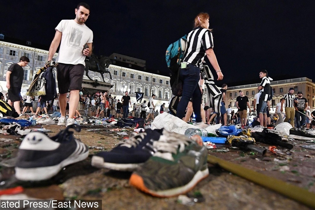 Masakra w Turynie po meczu Real Madryt vs Juventus. Ponad 600 osób rannych!