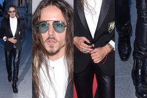 Michał Szpak na urodzinach Vivy