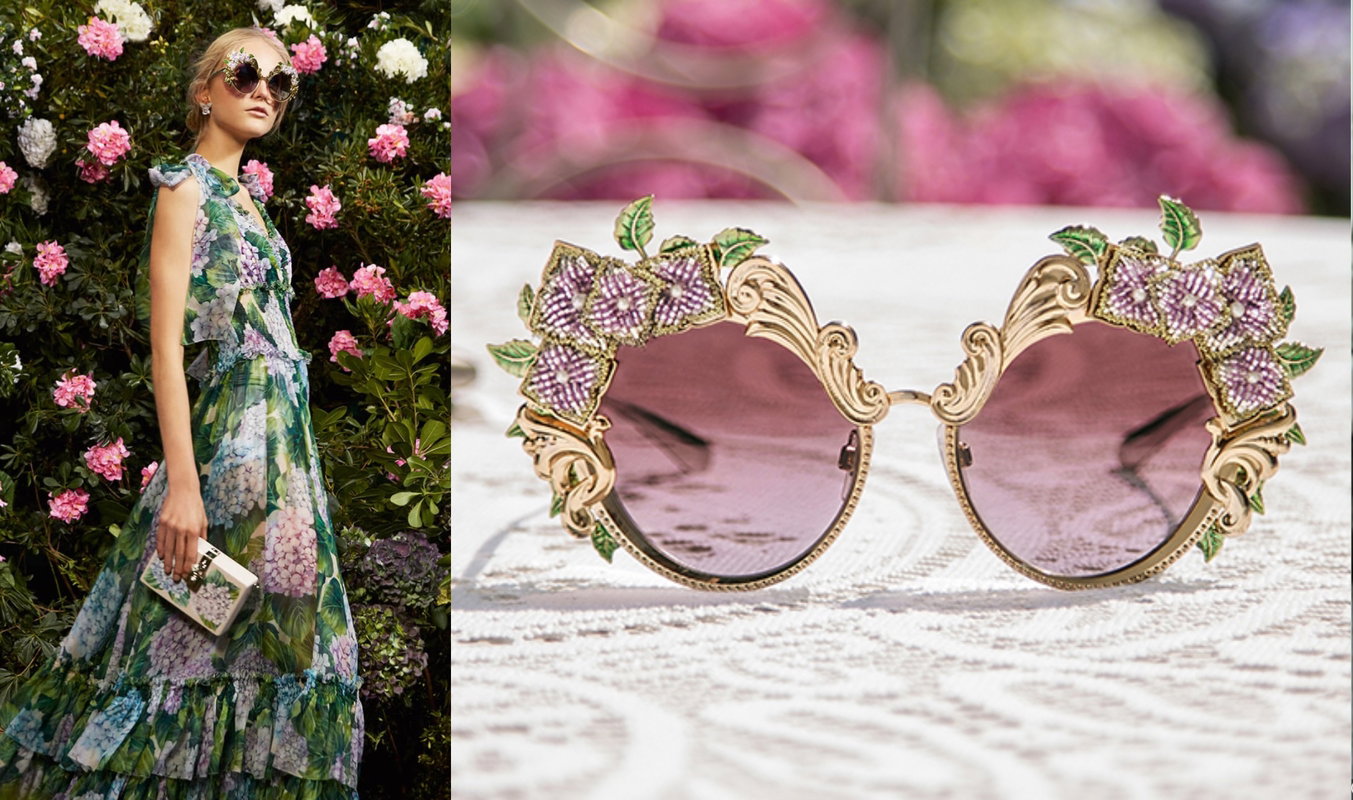 Kolekcja okularów Dolce & Gabbana Ortensia