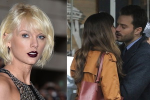 Taylor Swift, Dakota Johnson, Jamie Dornan