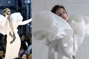 Celine Dion w sukni od Stéphane'a Rollanda