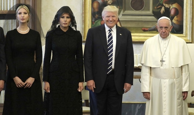 Donald Trump w Watykanie z wizytą u papieża Franciszka