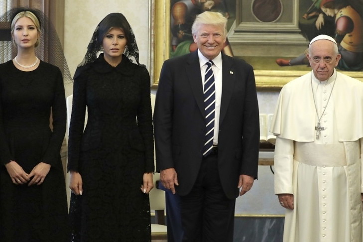 Donald Trump w Watykanie z wizytą u papieża Franciszka
