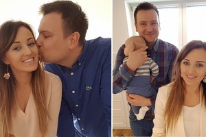 Anna i Grzegorz Bardowscy o narodzinach syna
