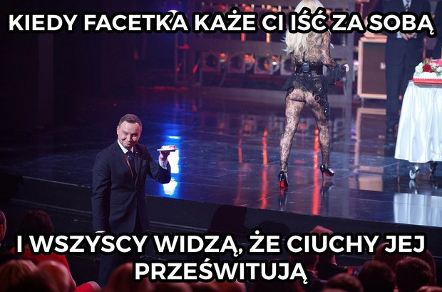 Doda wręcz tort Andrzejowi Dudzie - memy