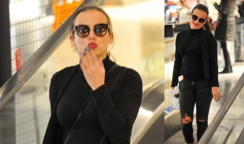Anna Mucha przyłapana przez paparazzi