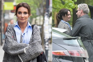 Dominika Kulczyk na spotkaniu z Piotrem Schrammem