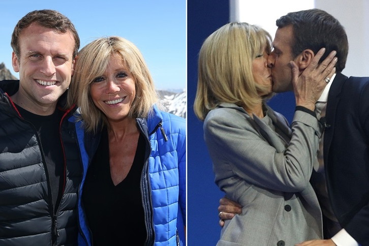 Emmanuel Macron, Brigitte Macron - historia miłości