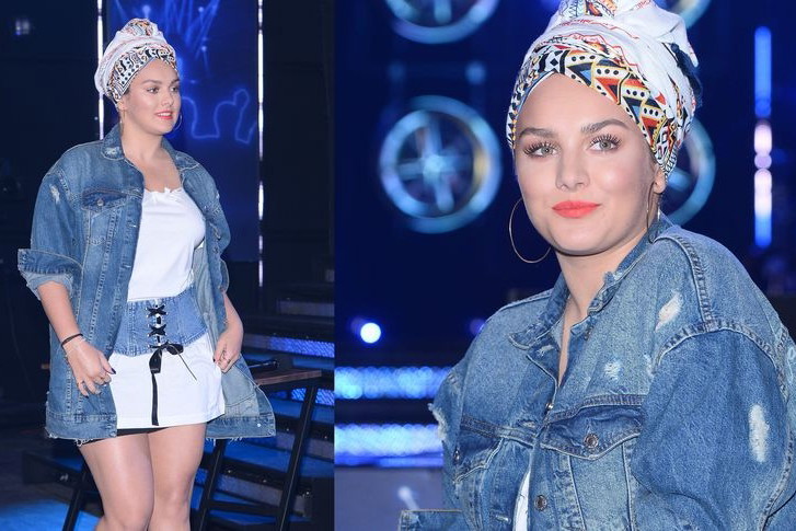 Ewa Farna na konferencji "Idola"