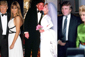 Żony Donalda Trumpa: Melania Trump, Ivana Trump, Marla Maples