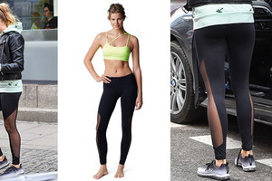 Lara Gessler w legginsach