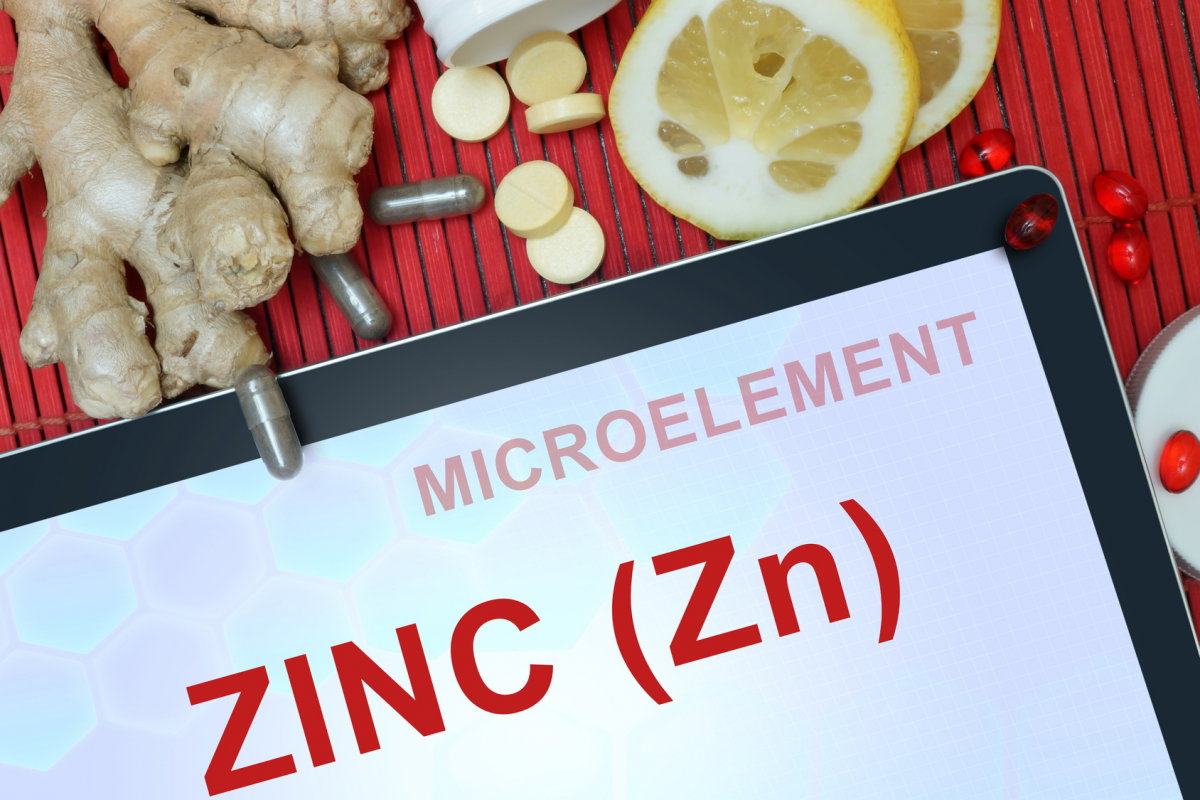 Napis: zinc