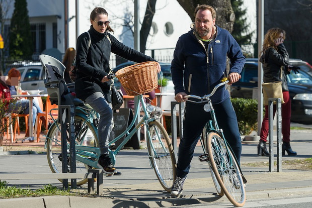 2017.03.29 WarszawaLukasz Nowicki z zona Olga PaszkowskaFOT TER/FRB/AF EOS