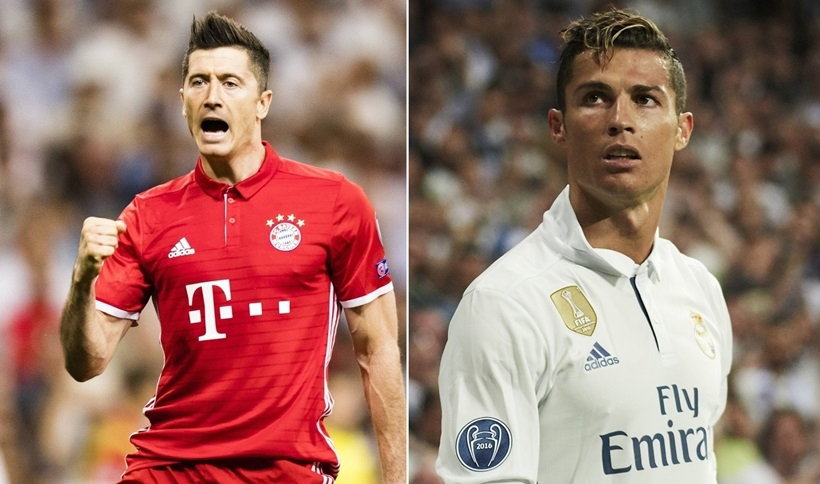 Robert Lewandowski, Cristiano Ronaldo