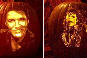 Halloween Elvis Presley i Michael Jackson