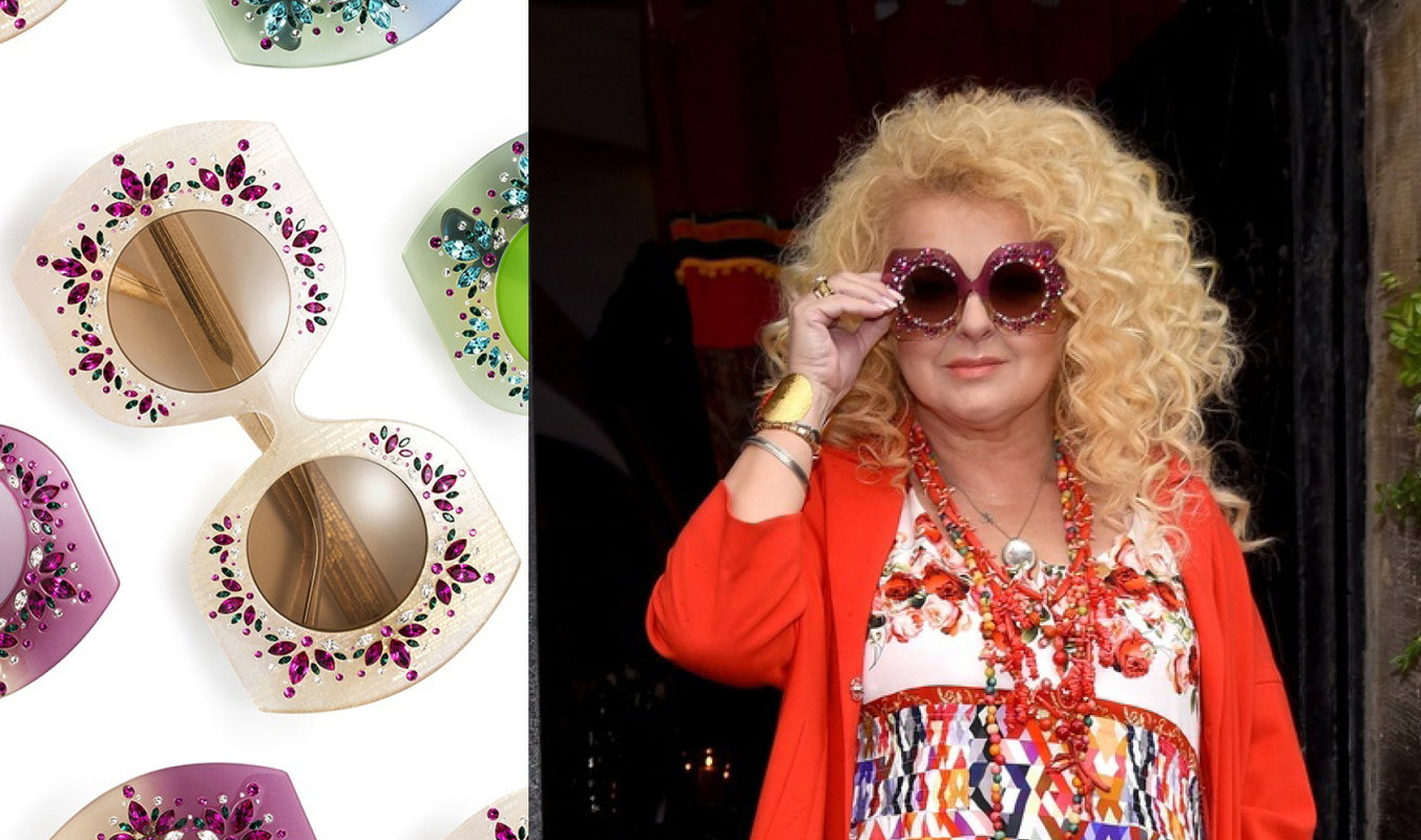 Okulary Dolce & Gabbana i Magda Gessler