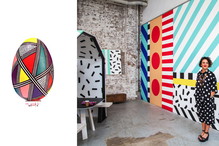 Jajka z czekolady Harrods x Camille Walala