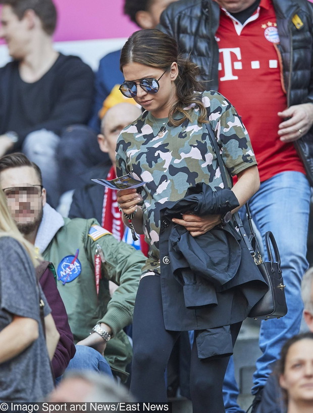 Anna Lewandowska i Kuba Weso?owski kibicuj? Robertowi Lewandowskiemu