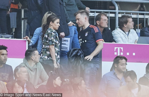 Anna Lewandowska i Kuba Weso?owski kibicuj? Robertowi Lewandowskiemu