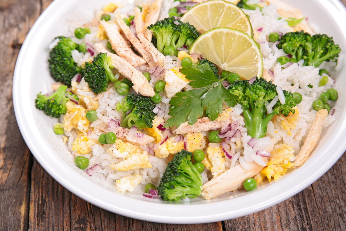 kurczak z risotto