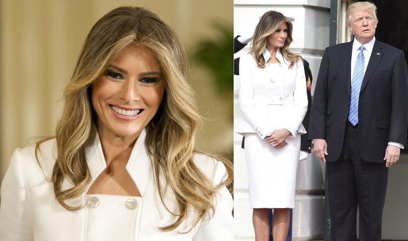 Melania i Ivanka Trump w Białym Domu