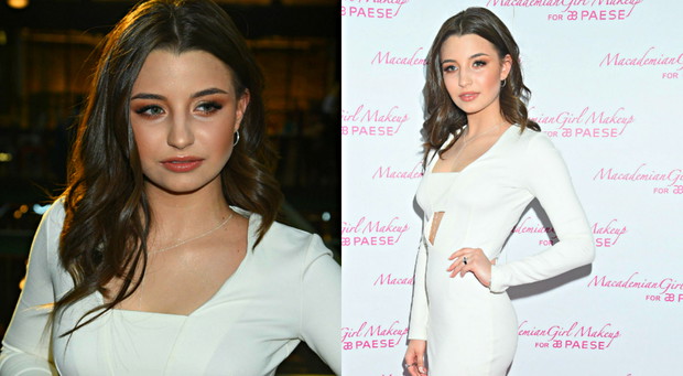 Julia Wieniawa na premierze linii kosmetyków Macademian Girl
