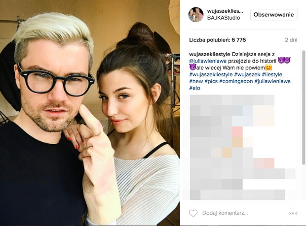 Julia Wieniawa w sesji Wujaszka Liestyle