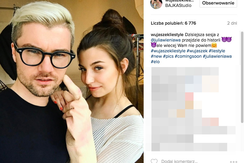 Julia Wieniawa w sesji Wujaszka Liestyle