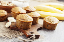 Bananowe muffiny
