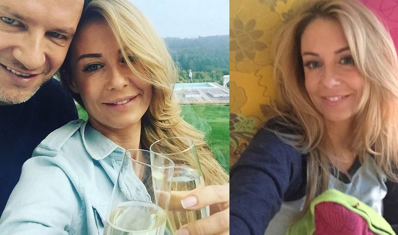 Małgorzata Rozenek z synami i rodzicami kibicowała Radosławowi Majdanowi na meczu
