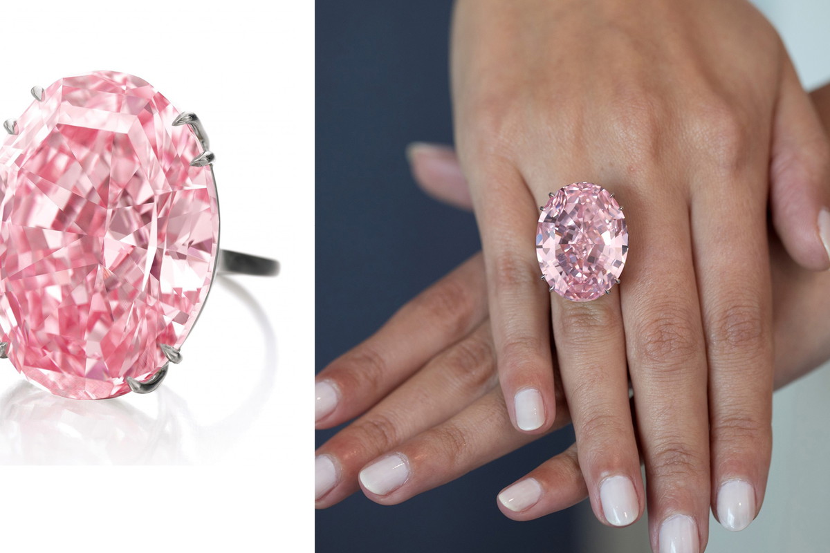 Najdroższy diament na świecie na licytacji - The Pink Star