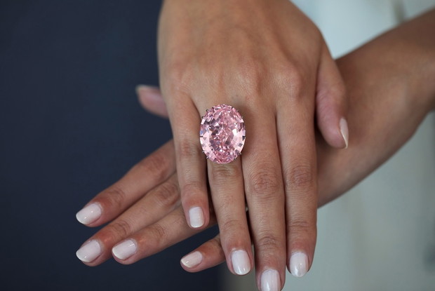 Diament Pink Star