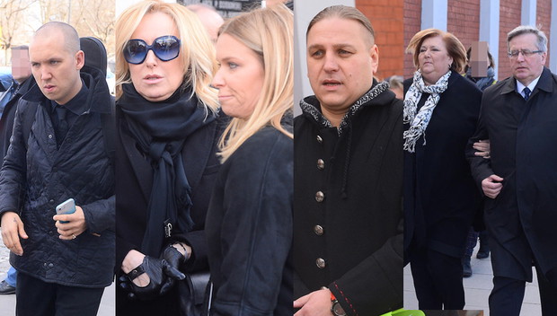 Tłumy żegnają Wojciecha Młynarskiego, wśród nich jego dzieci: Agata, Paulina i Jan. Zobacz ZDJĘCIA