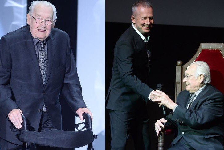 Andrzej Wajda na Festiwalu Filmowym w Gdyni