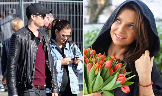 Anna Lewandowska i Robert Lewandowski w Rzymie
