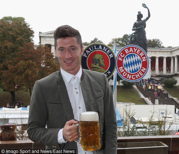 Robert Lewandowski na Oktoberfest